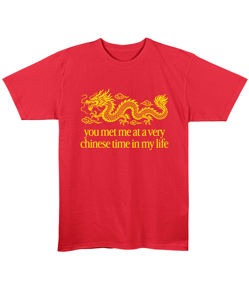 Red Regular Fit T-shirt Front Design