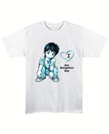White Regular Fit T-shirt Front Design