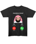 Black Regular Fit T-shirt Front Design